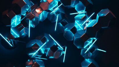 blue lights